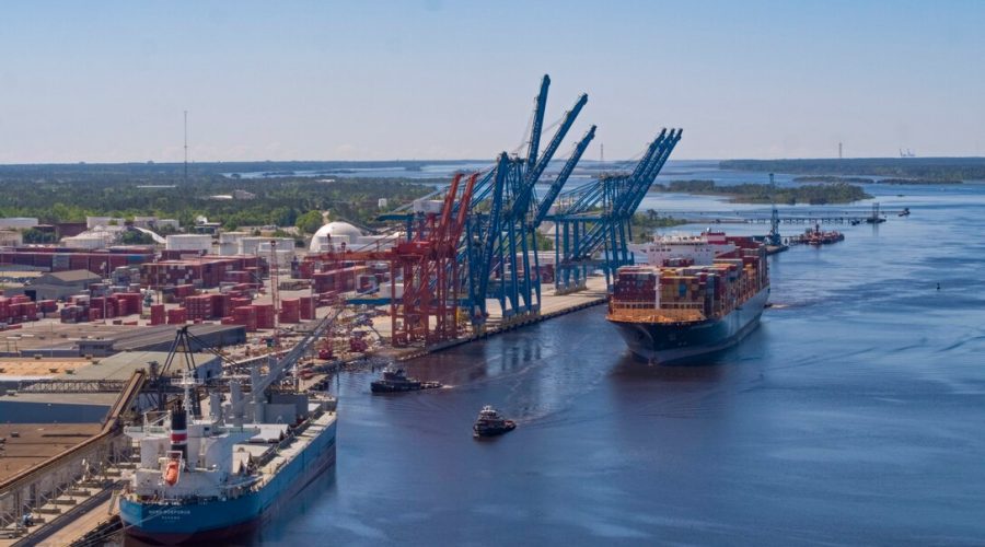 N.C. Port of Wilmington. Photo: Army Corps of Engineers