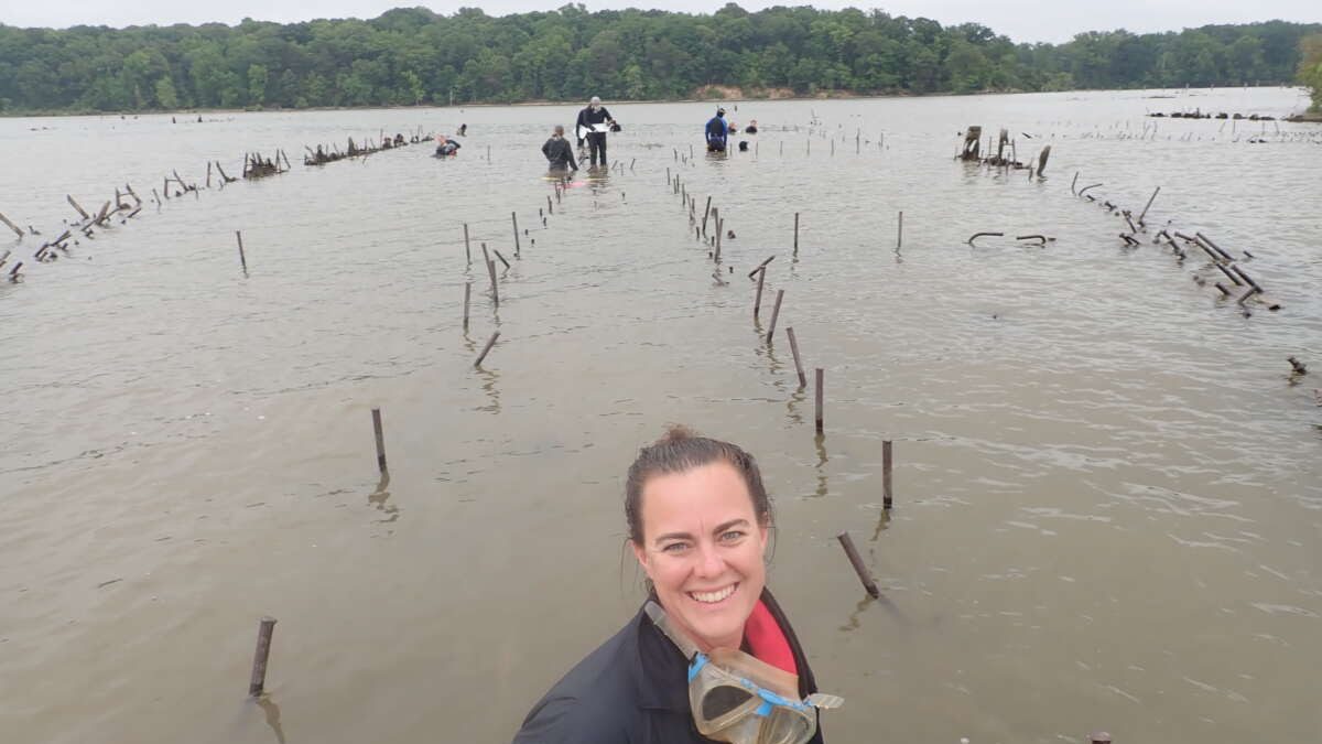 Allyson Ropp is a doctoral candidate in the Integrated Coastal Sciences program at East Carolina University. Photo: CSI