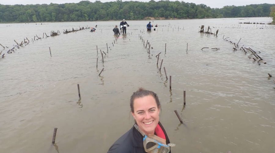 Allyson Ropp is a doctoral candidate in the Integrated Coastal Sciences program at East Carolina University. Photo: CSI