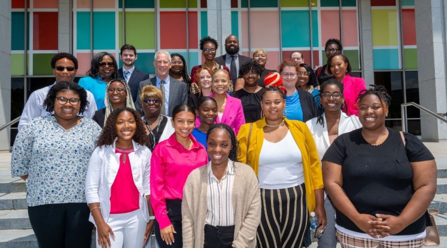 Historically Black Colleges/Universities (HBCU) & Minority Institutions of Higher Education Summer Internship Program students. Photo: NCDNCR