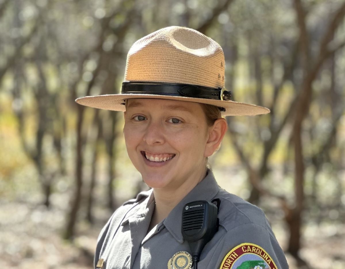 Crystal Lloyd is the new superintendent of Carolina Beach State Park. Photo: N.C. State Parks
