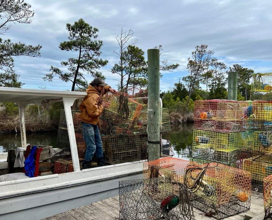 Lost fishing gear cleanup underway in ENC