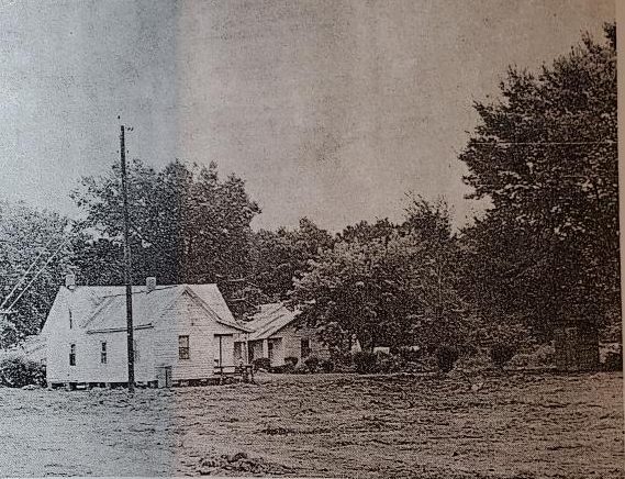 This is a last glimpse at a neighborhood called White City in the town of Plymouth, which is located on the Roanoke River, only a few miles north of the East Dismal (or as people there more often say, the” Big Swamp”). Built by the Wilts Veneer Co. ca. 1913, the neighborhood provided housing for many of the company’s African American mill workers and their families. Plymouth, the seat of Washington County, had been a small but important river port since the late 1700s, but became predominantly a lumber mill town in the early 20th century. Several mills, most notably the Wilts Veneer Co. (later the Chicago Mill & Lumber Co.) and the National Handle Company, located there. Just in the first decade of the 20th century, the population of Plymouth doubled: from 1,011 to 2,165. The town’s lumber companies probably did their largest share of logging in the region’s more upland pinewoods and in the Roanoke River bottomlands, but were also a presence in the East Dismal. In the late 1930s, the arrival of the North Carolina Pulp Company (later Weyerhaeuser, now Domtar), completed the town’s transformation into a wood products town.  The New Jersey-based company drew thousands of workers to Plymouth from a large swath of North Carolina and many other states. This photograph is from the Sept. 12, 1973 edition of the Roanoke Beacon (Plymouth, N.C.) and accompanied an article describing the razing of the last houses in White City to make way for the construction of a public housing project. (A special thanks to Rosa Brown at the Washington County African American Museum and Cultural Center in Roper, N.C., for directing me to that article.)

