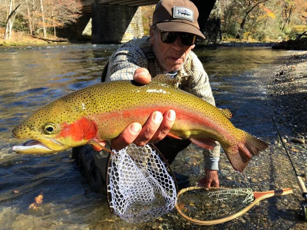 Rainbows follow fishing and surfboard-shaping legend Dave Rohde of Kitty Hawk. Photo: Courtesy Dave Rohde