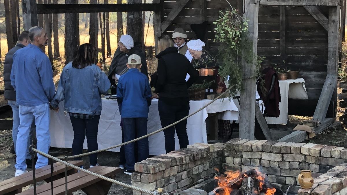 A past “Christmas in the Colonies” at Moores Creek National Battlefield. Photo: NPS
