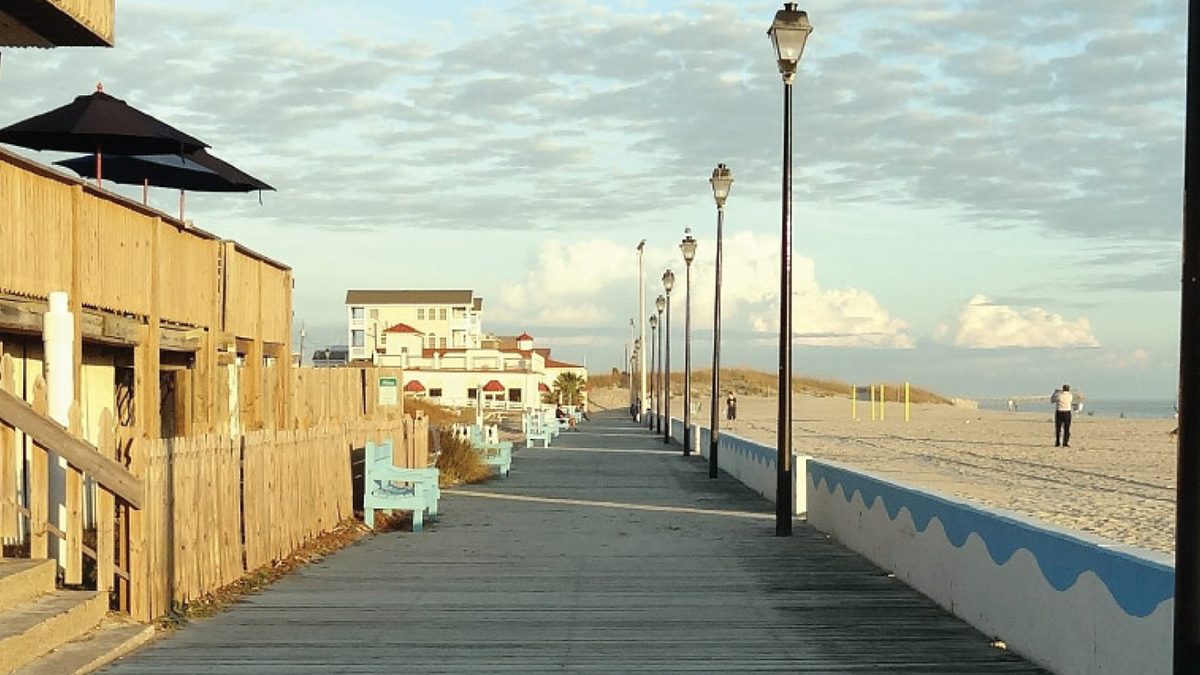 The Atlantic Beach boardwalk. Photo: Town of Atlantic Beach