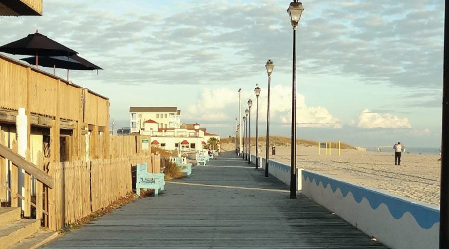 The Atlantic Beach boardwalk. Photo: Town of Atlantic Beach