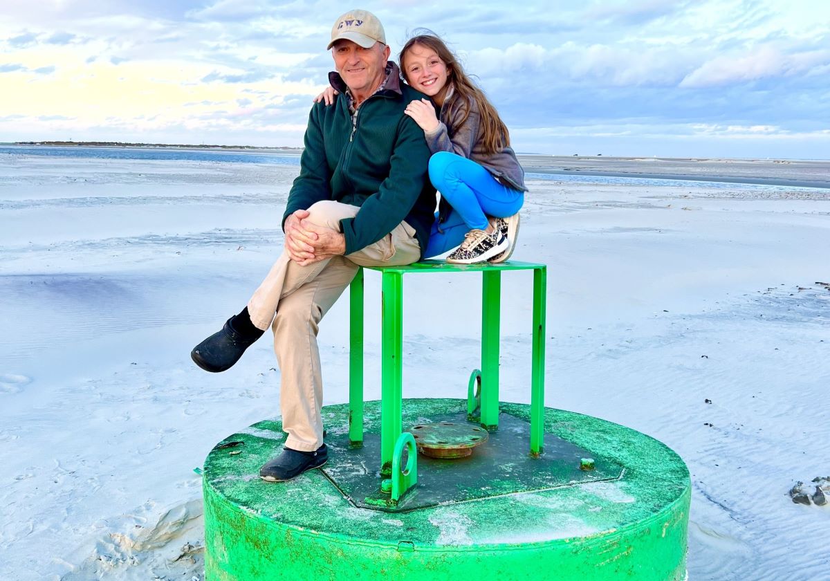 Alton Ballance poses with his daughter Emma Reese, 11. Photo: Contributed
