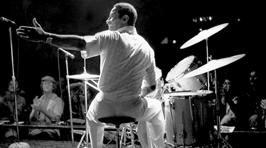 Max Roach performs at Keystone Korner, San Francisco, March 2, 1979. Photo: Brian McMillen/Creative Commons