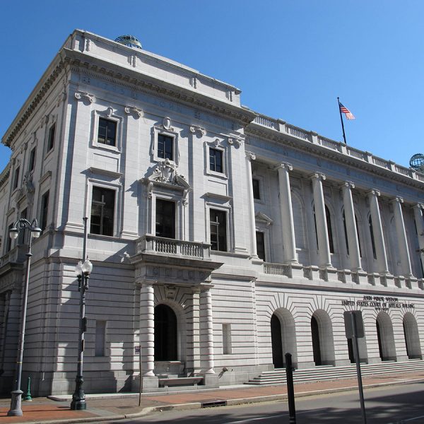 The John Minor Wisdom U.S. Court of Appeals Building in New Orleans. Photo: Ed Bierman/Creative Commons https://creativecommons.org/licenses/by/2.0/