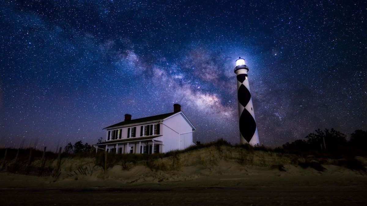 Cape Lookout National Seashore is a certified International Dark Sky Park. Photo: Alex Gu/Crystal Coast Stargazers