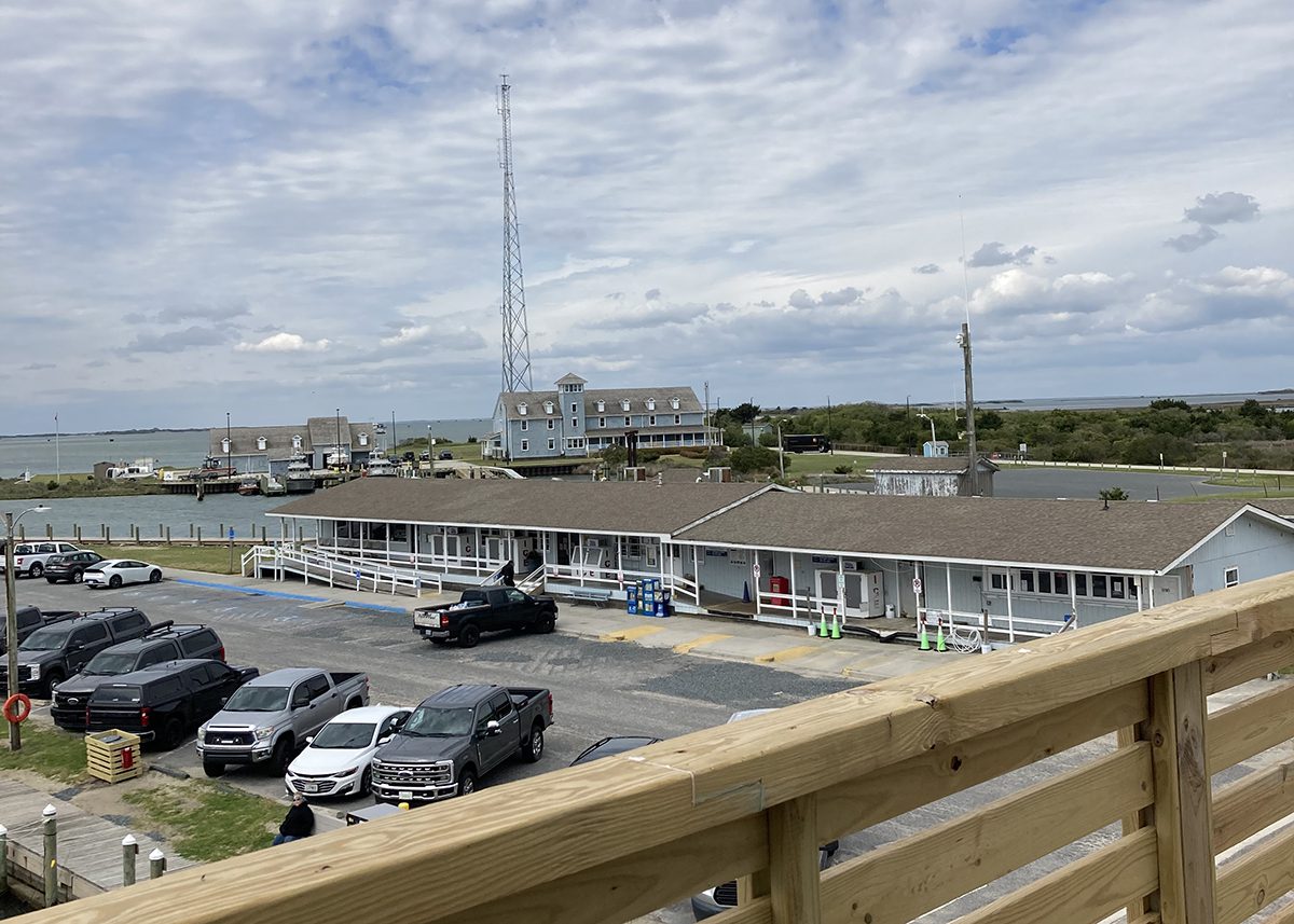 The old Oregon Inlet Fishing Center in Nags Head that is to be demolished. Photo: Catherine Kozak