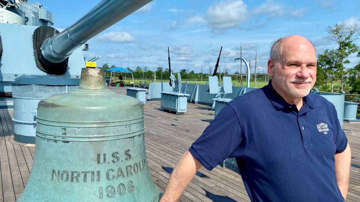 Dr. Jay Martin will become the executive director of the Battleship North Carolina on May 31. Photo: N.C. Department of Natural and Cultural Resources