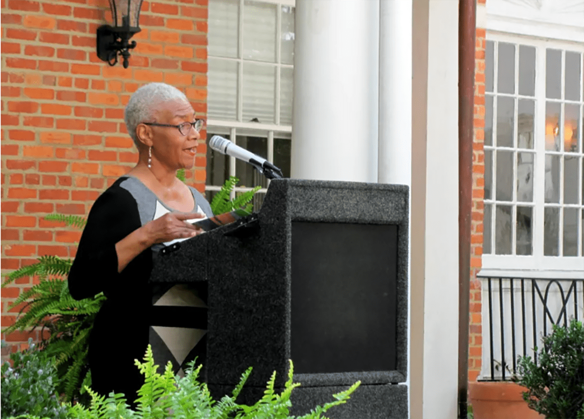 North Carolina’s beloved poet, Jacki Shelton Green wasn’t able to be in Plymouth for the event, but she wrote a poem for the occasion. Read to the audience by James Williams, the poem ended with this verse that has stayed with me: “We are the ones chosen to remember. We are the ones required to remember to remember. We are the ones here now. We are here now. We are here now…. Forever declaring that they were here…. Black men Black women and Black children massacred on April 20, 1864 in Plymouth located on the Roanoke River in Washington County North Carolina.” Photo: Creative Commons