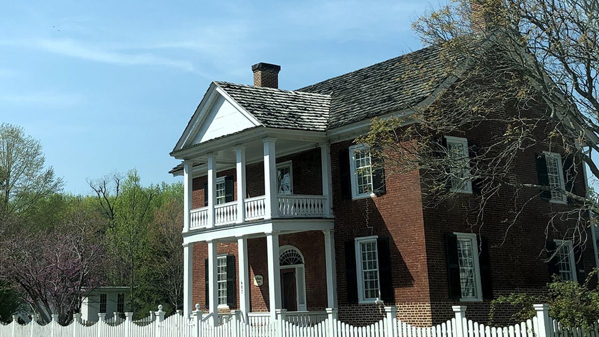 The John Wheeler House, circa 1805, in Murfreesboro is one of a number of buildings still standing since the town's earliest days. Photo: Eric Medlin