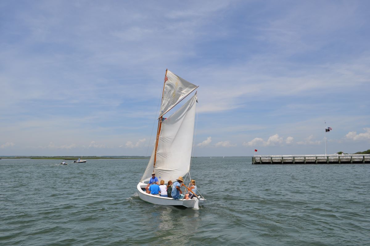 There will be free sailboat rides, live music, yard games and more during the N.C. Maritime Museum in Beaufort's Maritime Day. Photo: NCMM