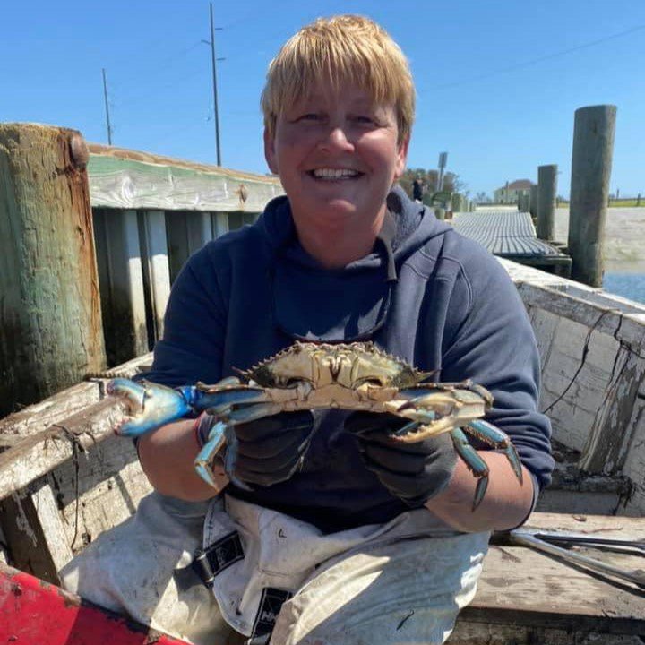 The Rose family, which includes Heather Rose, fishes and operates seafood for Blackbeard's Grill and the neighboring Rose Seafood Market in Beaufort. Photo: Contributor