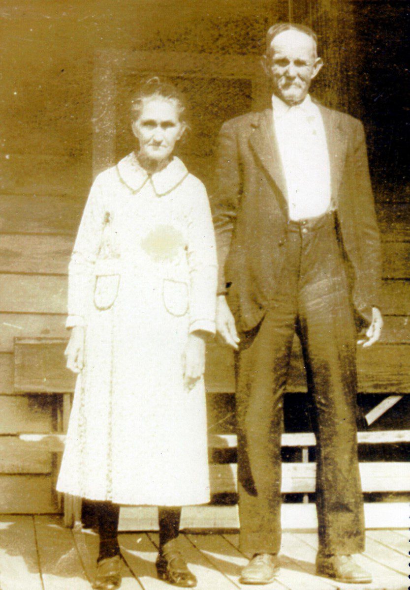 Alfonzo “Fonzy” and Alice Hancock Guthrie, great-great grandparents of Camella Marcom of Harkers Island. Photo: courtesy Camella Marcom