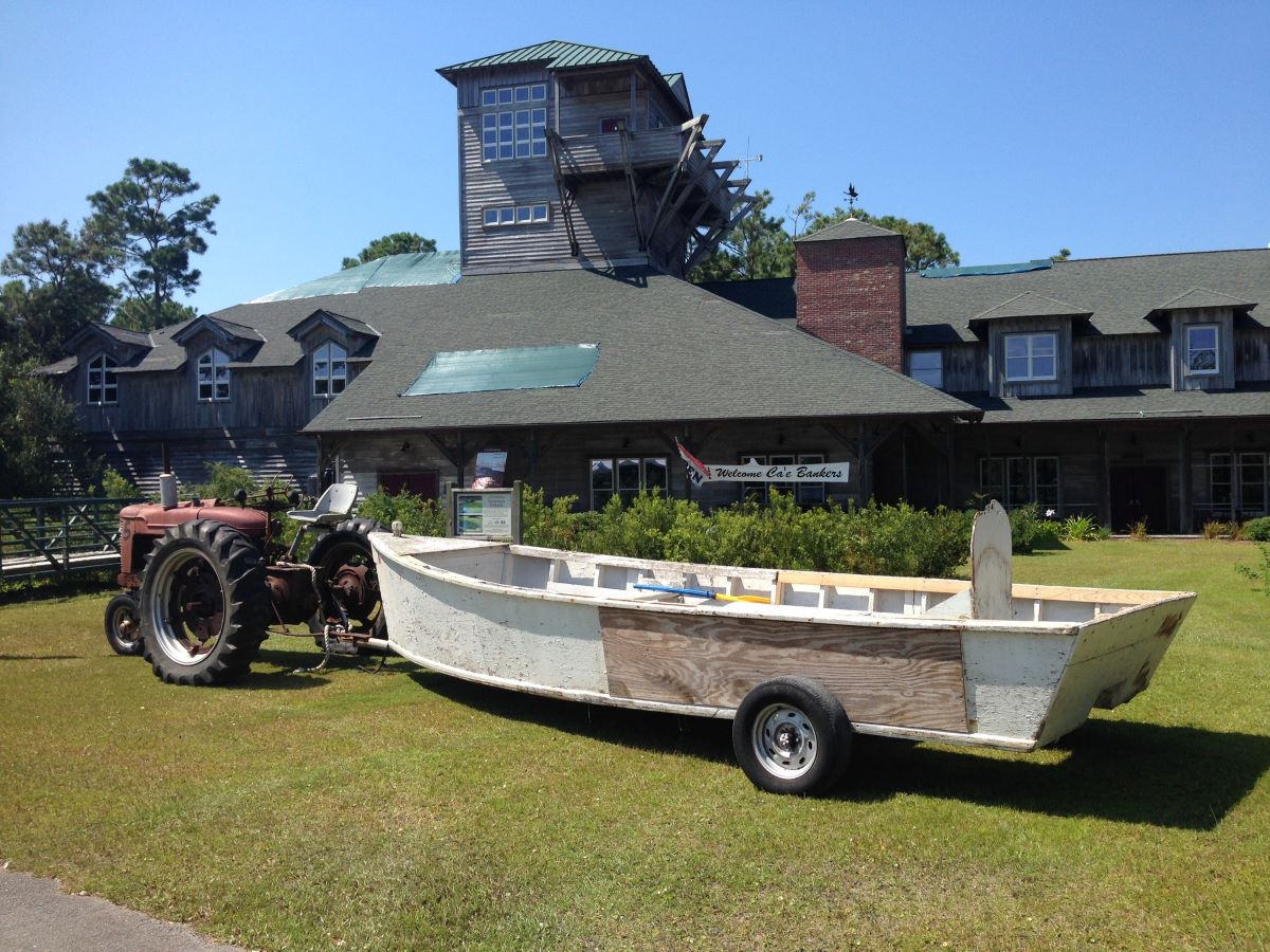 Core Sound Waterfowl Museum and Heritage Center on Harkers Island greets descendants during a past Diamond City Homecoming. Photo: Courtesy Shannon Adams