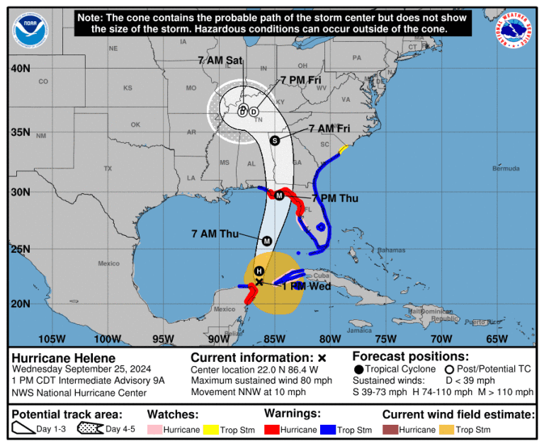 Governor declares state of emergency ahead of Helene Coastal Review