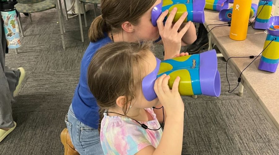 Participants at a past International Observe the Moon Night at Cape Fear Museum of History and Science in Wilmington. Photo: New Hanover County