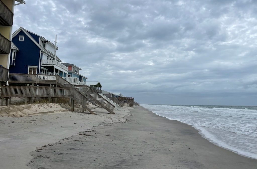 Army Corps of Engineers Wilmington district recently published a draft of the General Reevaluation Report and Environmental Assessment for the Surf City Coastal Storm Risk Management project. Photo: Corps