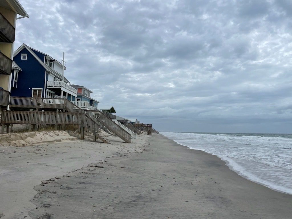 Army Corps of Engineers Wilmington district recently published a draft of the General Reevaluation Report and Environmental Assessment for the Surf City Coastal Storm Risk Management project. Photo: Corps