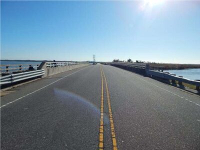 The state seeks comments on a proposal to replace the bridge on N.C. Highway 615, or Marsh Causeway, over Corey’s Ditch near Knotts Island in Currituck County. Photo: NCDOT