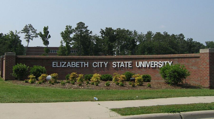 A new Greyhound bus stop has been located on Elizabeth City State University's campus to increase access to the state and national intercity bus network. Photo: M. Turner/public domain