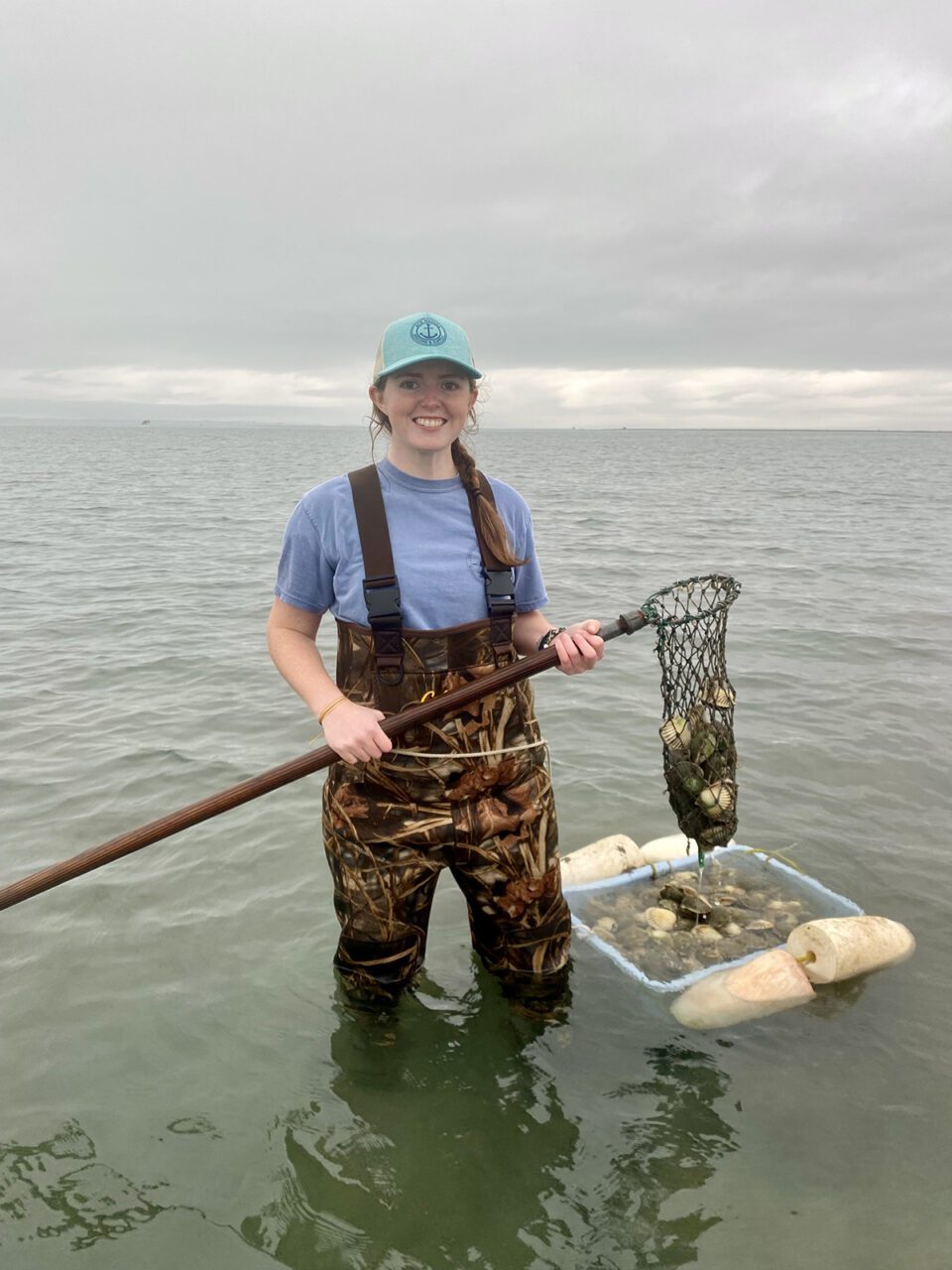 Harkers Island native Johnna Brooks is working on her doctorate in biomathematics at NC State, where she studies quantitative fisheries ecology. Photo: Contributed