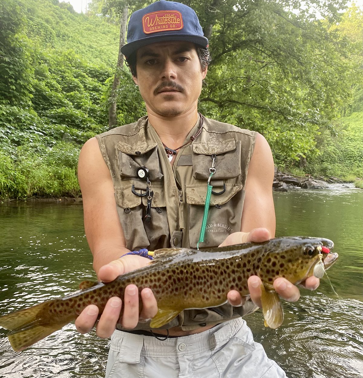 A good Mentee will catch the biggest fish just like Becket Hornsby did here. Photo: Gordon Churchill