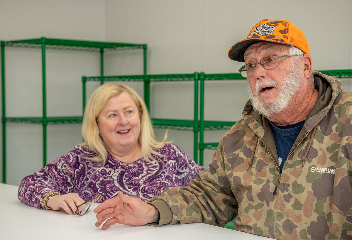 Gail and Mark Franks recall their lifetime of fun, food and family as the owners of El'S Drive-In in Morehead City. Photo: Dylan Ray