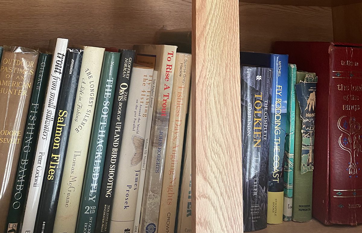 A quick glimpse of part of my personal library. Photo: Gordon Churchill