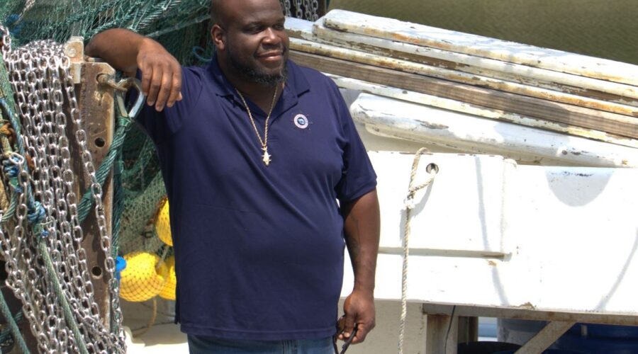 Capt. John Mallette, co-owner of Southern Breeze Seafood Co. in Jacksonville, is one of the project leads for the NC Catch initiative, "“Recognizing African American Participation in the North Carolina Seafood Industry." Photo: Justin Wallace, courtesy of NC Catch