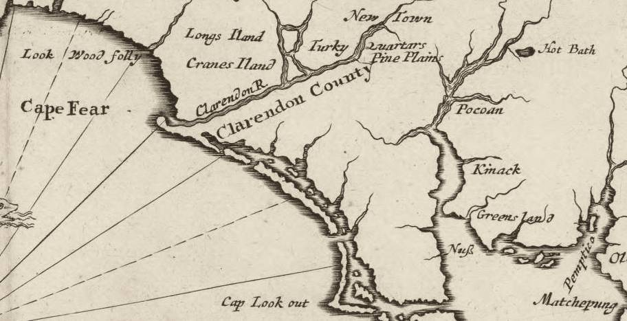 The earliest map that contains a place named Lockwood Folly is the John Ogilby map from around 1671.