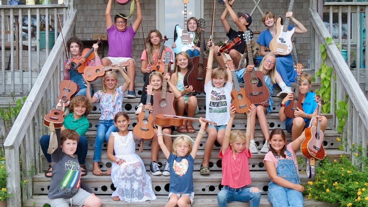 Students from Hatteras Island Community Strings. Contributed photo