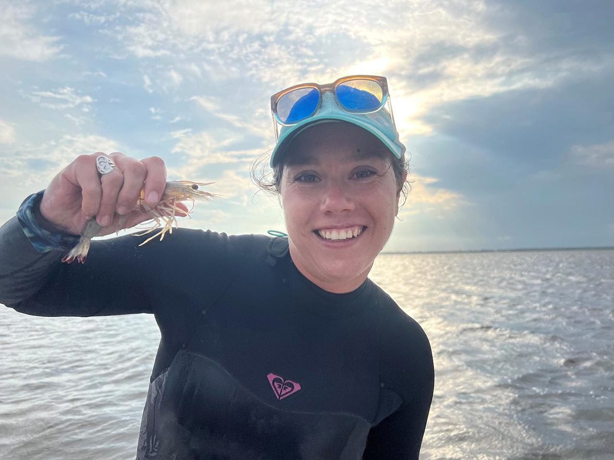 Dr. Lela Schlenker is the fisheries liaison from Kitty Hawk Wind. Photo, courtesy ECU