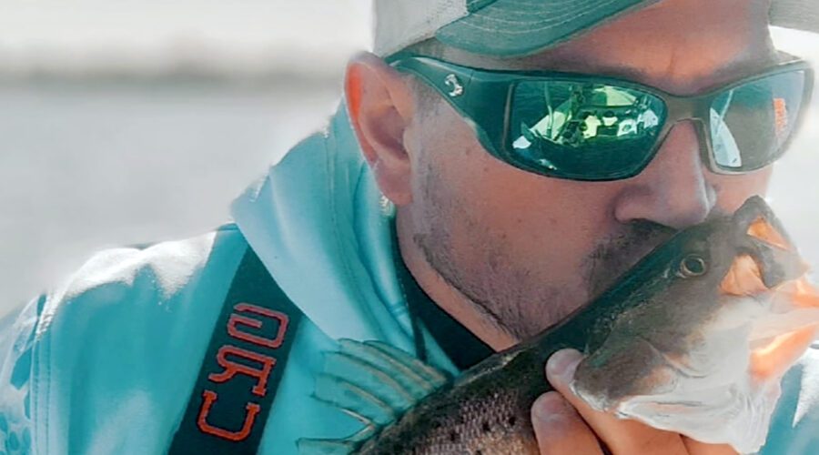 Justin Manners found true love in North Carolina's waters. Photo contributed.