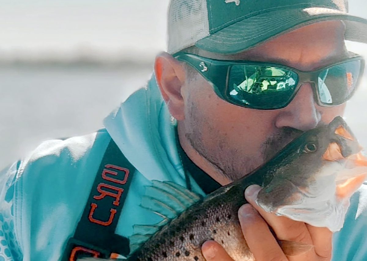 Justin Manners found true love in North Carolina's waters. Photo contributed.