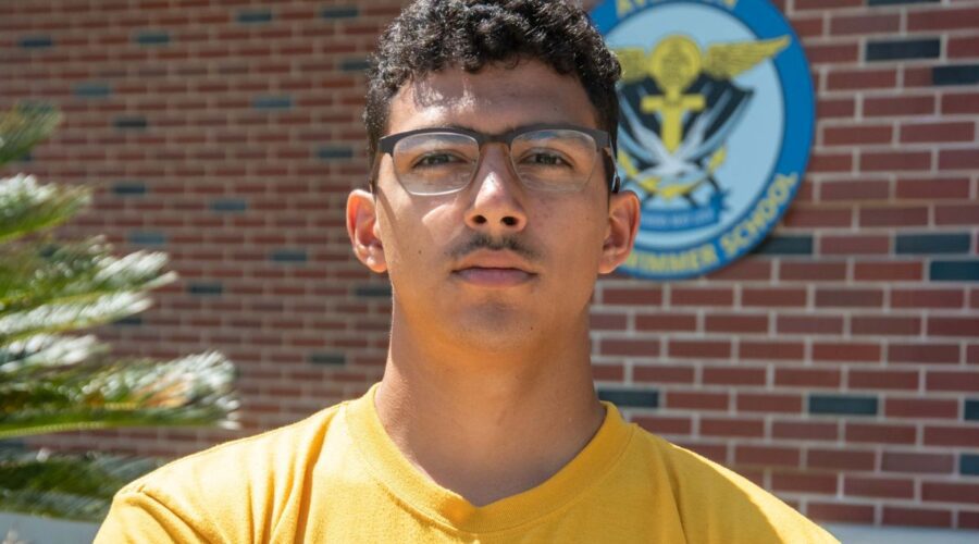 Airman Leonardo Torrescuret is a 2024 West Carteret High graduate. Photo: Ensign Tiffany Savoie