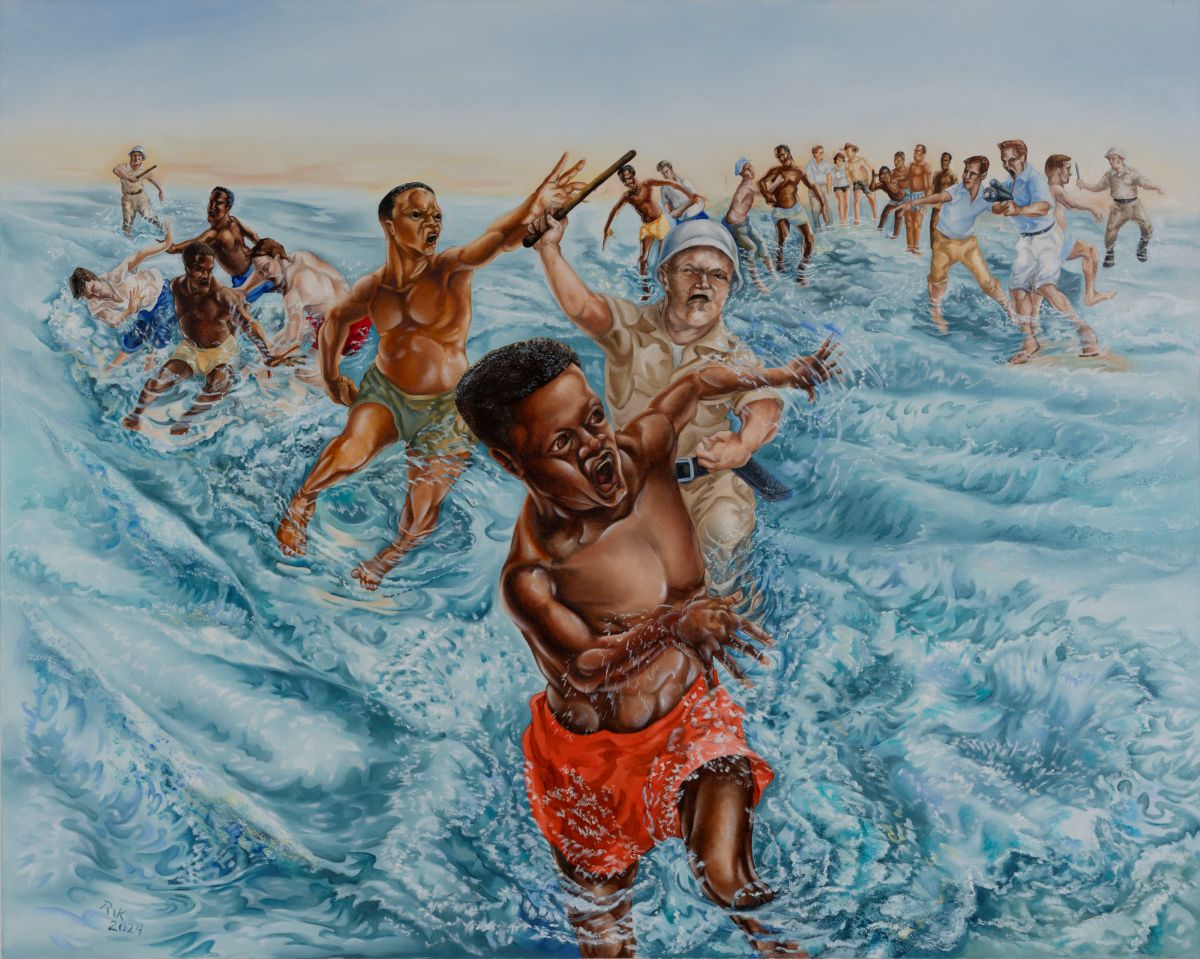 "Wade In" by Rik Freeman