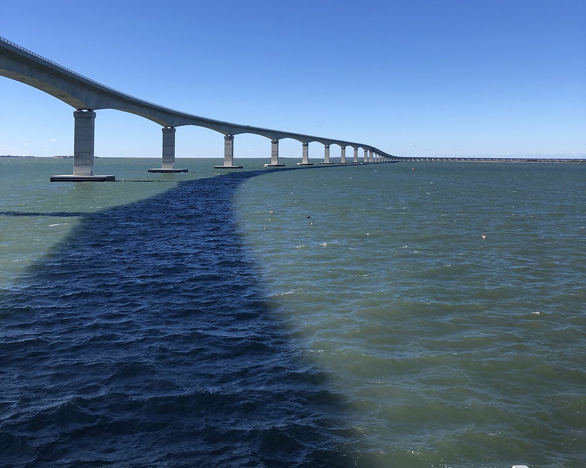 The Marc Basnight Bridge crosses Oregon Inlet and was completed in 2019. Photo: Eric Medlin