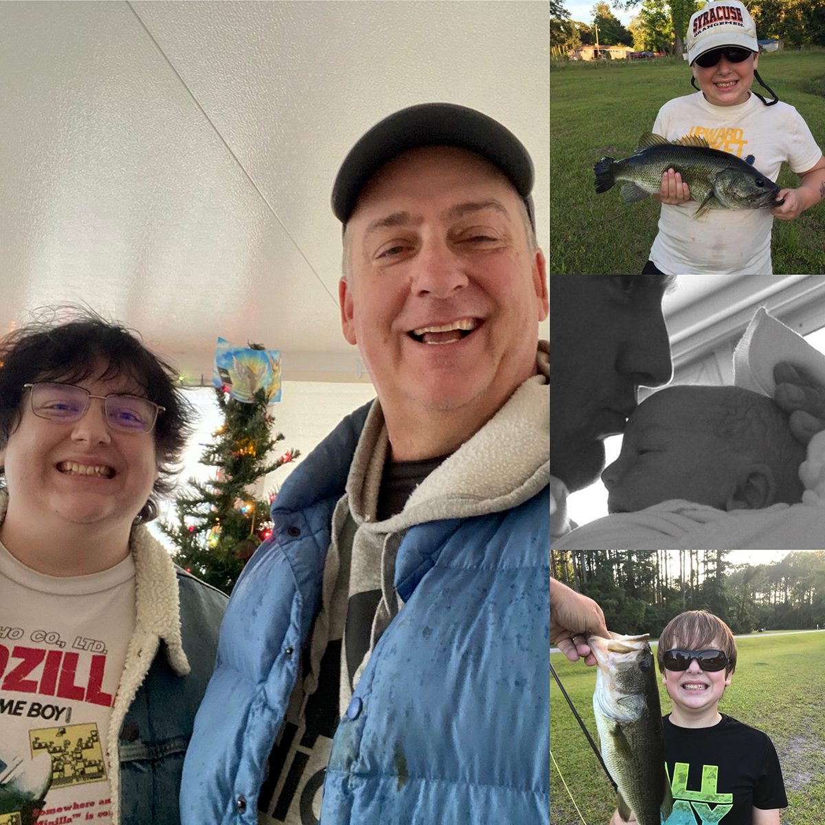 The author and his son Casper. These memories are the best of all.