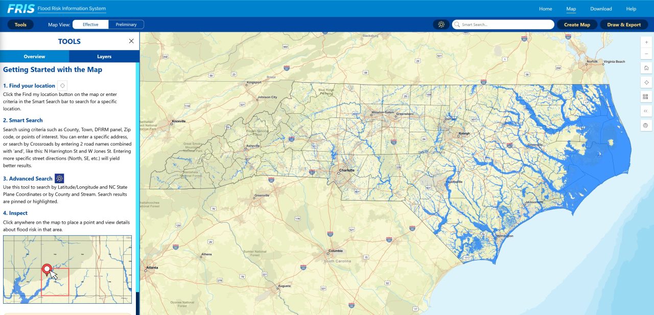 Do you know your property's flood risk? The online Flood Risk Information System can tell you.