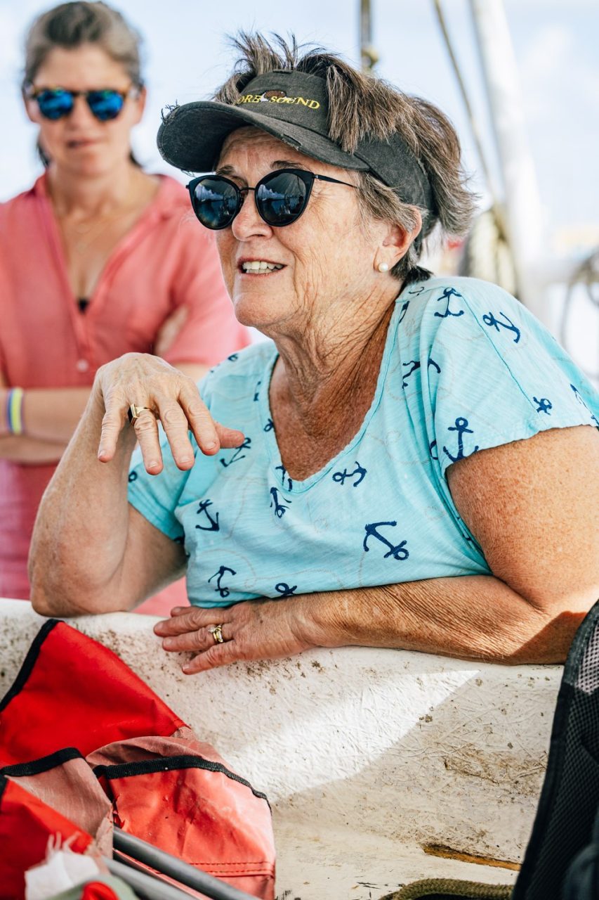 Karen Amspacher came looking for connections. Photo: Baxter Miller