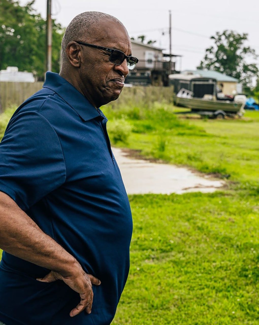 The Rev. Haywood Johnson Jr. hopes the rebuilt church will bring his flock home. Photo: Baxter Miller