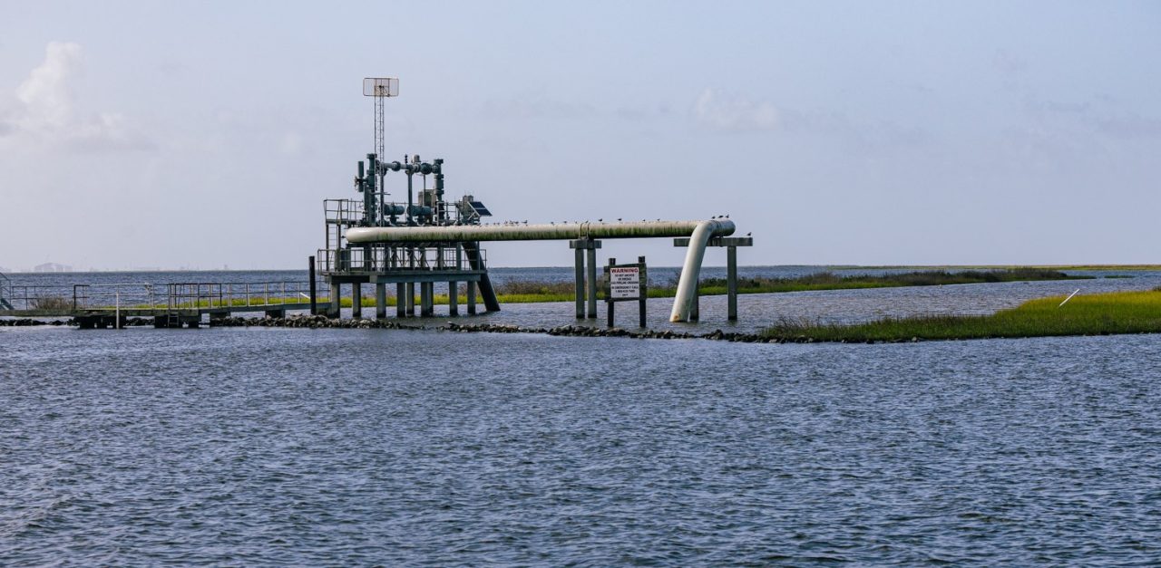 The handiwork of Big Oil is everywhere in the bayous. Photo: Baxter Miller