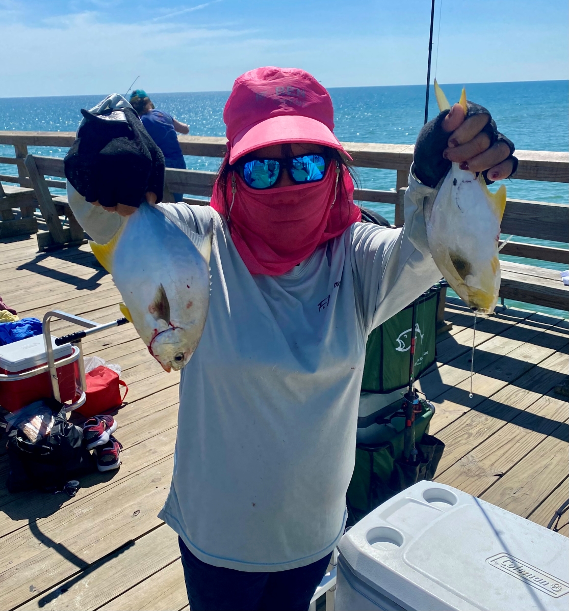 Nui, from Jacksonville is The Pink Bandit and you should pay attention to what she does. Photo: Gordon Churchill