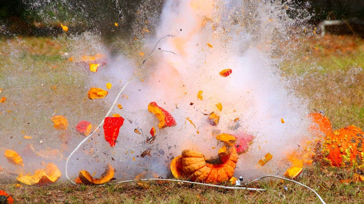 The Great Pumpkin Blowout Nov. 1 at Brunswick Town and Fort Anderson State Historic Site in Winnabow raises funds for the site’s educational programming. Photo: N.C. Department of Natural and Cultural Resources