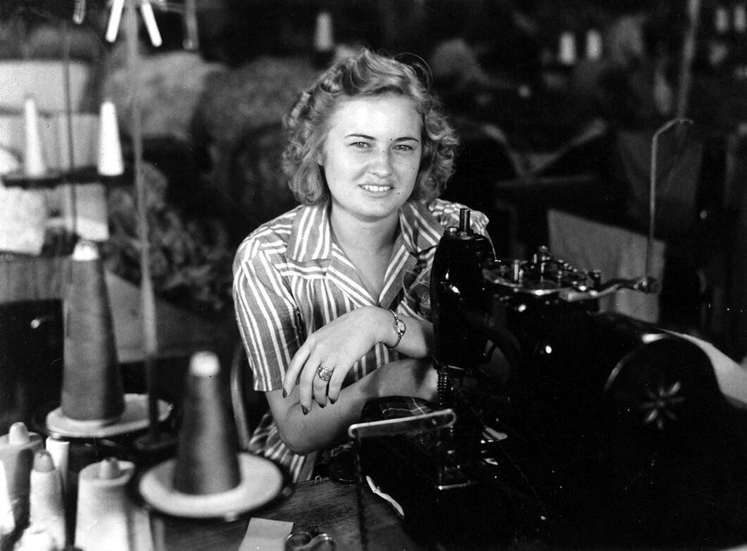Morehead City Garment Co., Morehead City,1942. Photo courtesy, State Archives of North Carolina